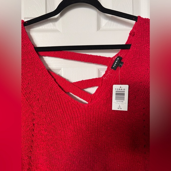 Red Sweater - Torrid - Picture 2 of 3
